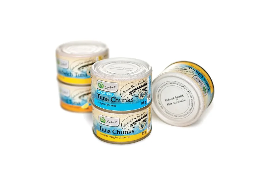 Tuna Chunks Select Sustainable Packaging