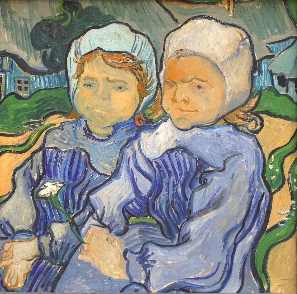 Two Children Van Gogh