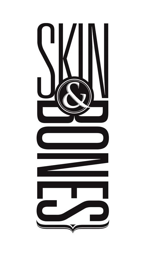 Typography Black White Modern Text Logo