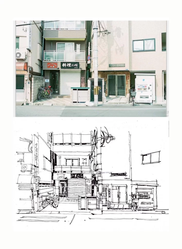 Urban Street Sketch Architecture Mateusz Urbanowicz