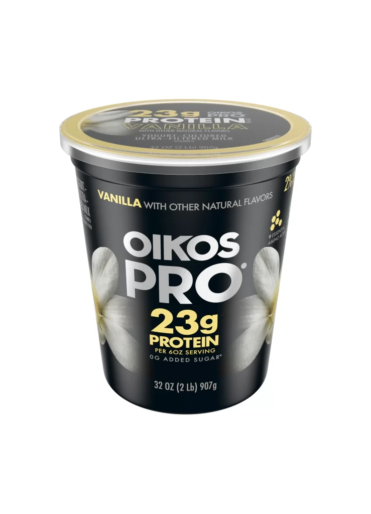 Vanilla Protein Yogurt Container