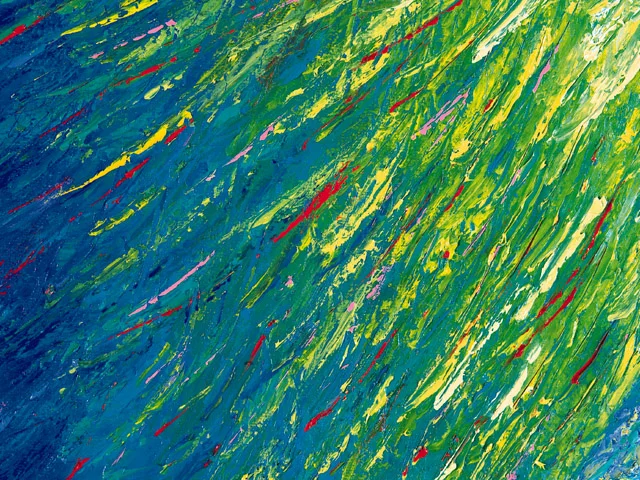 Vibrant Impasto Oil Painting Texture Dynamic neutral Brushstrokes