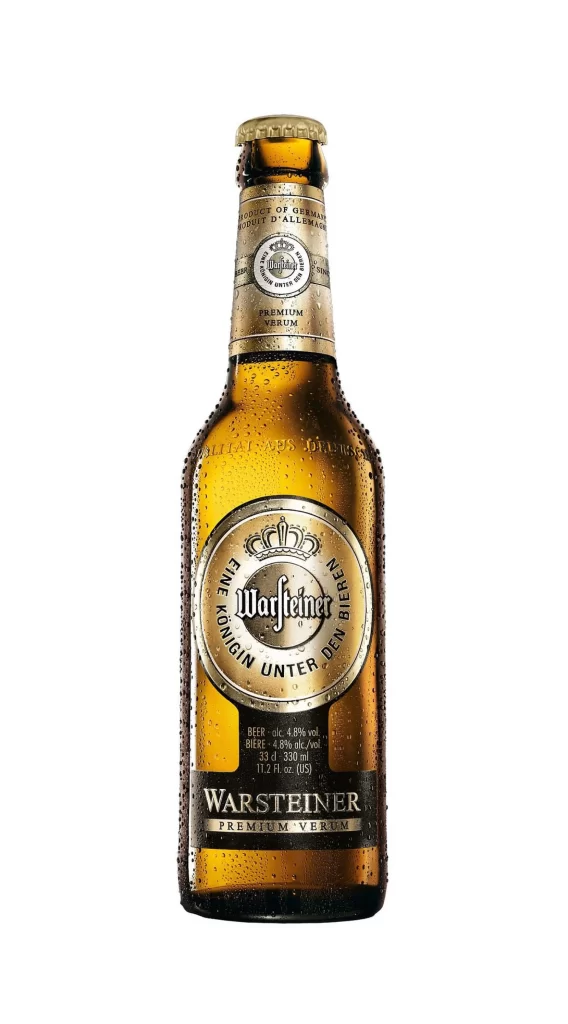 Warsteiner Beer Bottle Label Crown
