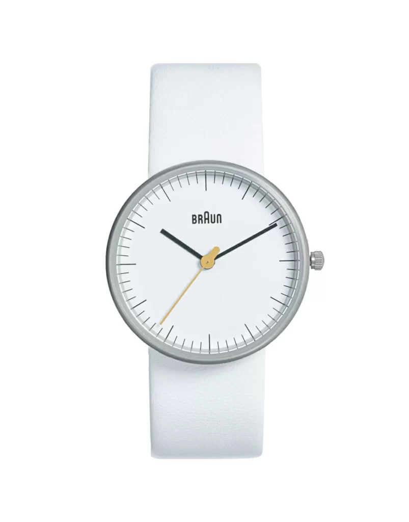 Watch Minimalist Analog Leather Dial