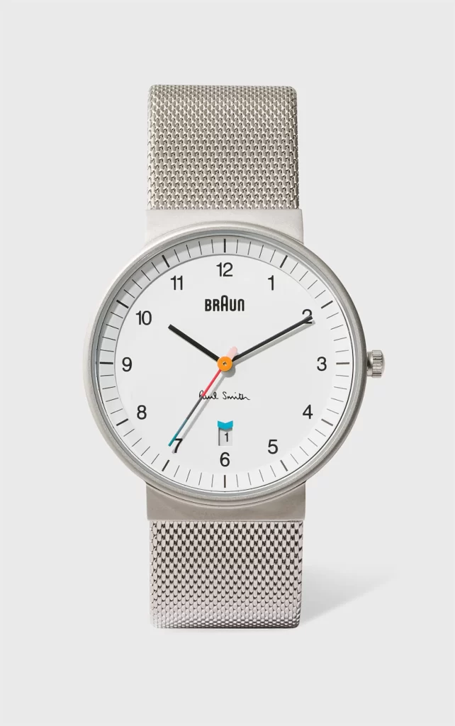 Watch Minimalist Stainless Steel Analog Timepiece