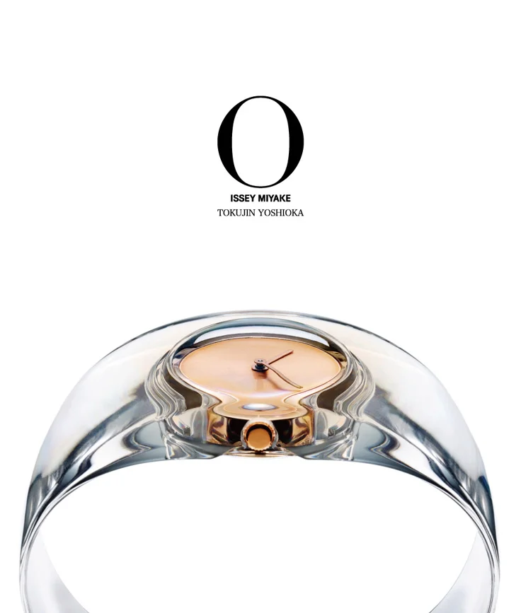 Watch Transparent Minimalist Silver Gold Modern Design