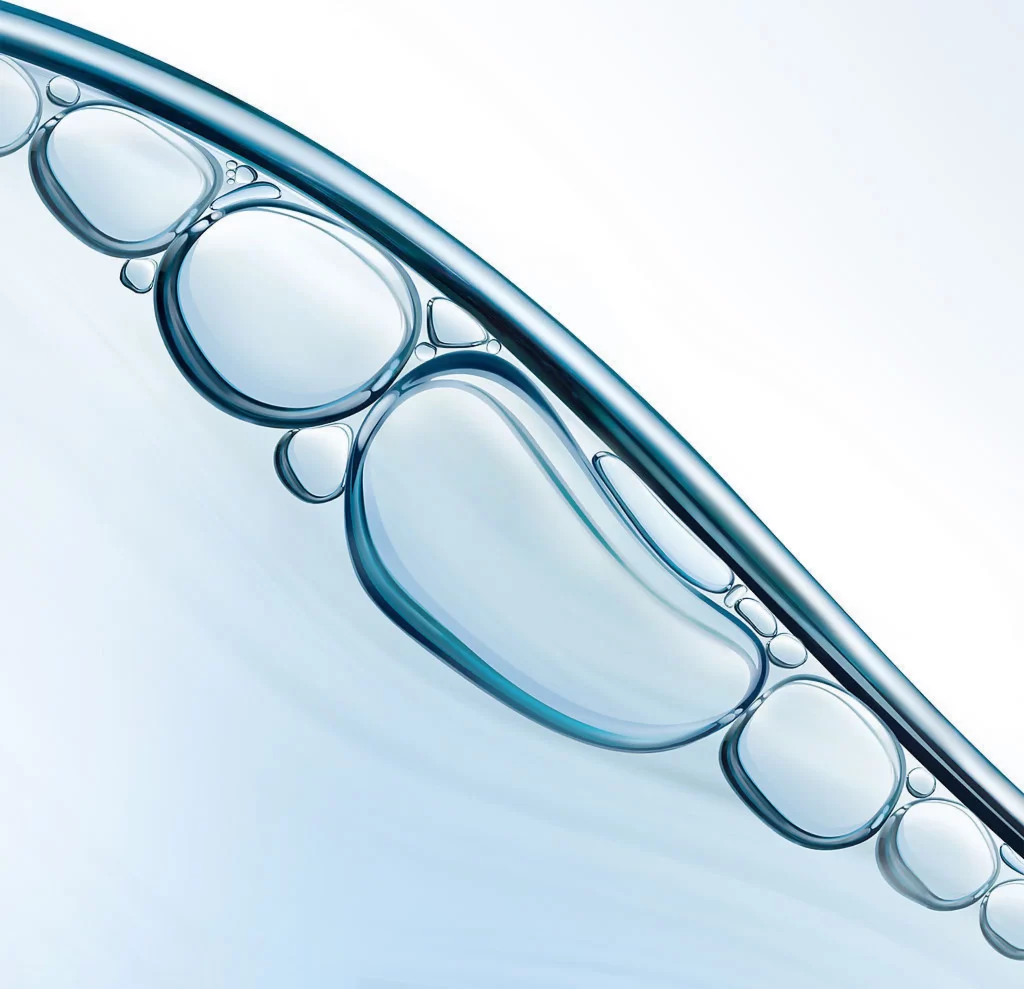 Water Bubbles Surface Tension