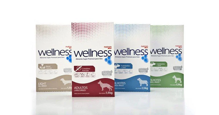 Wellness Dog Food Adultos Large Breed Red Blue Green