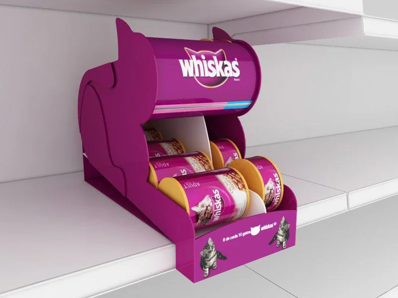 Whiskas Cat Food Tuna Yellow Purple Cat Silhouette