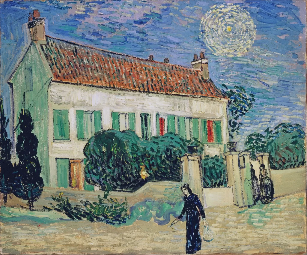 White House at Night Van Gogh
