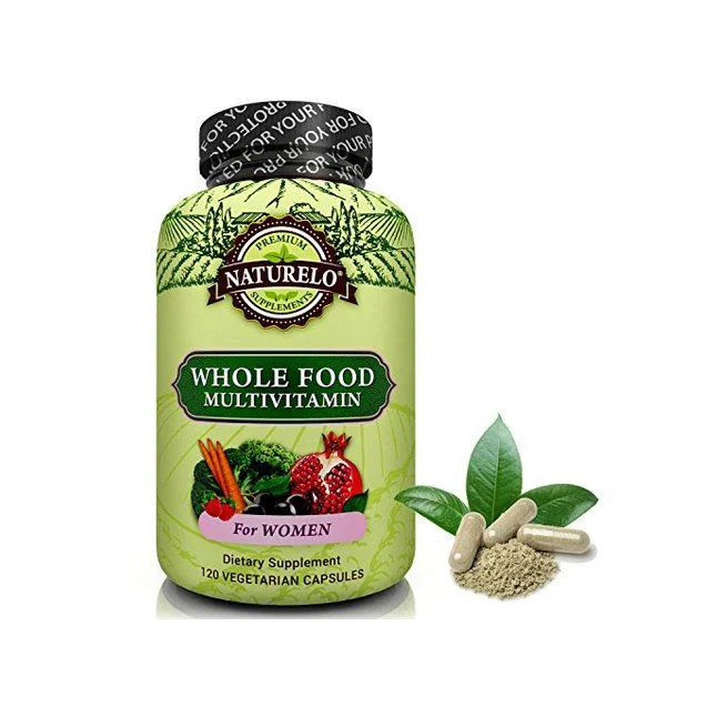 Whole Food Multivitamin Green Natural Capsule Design