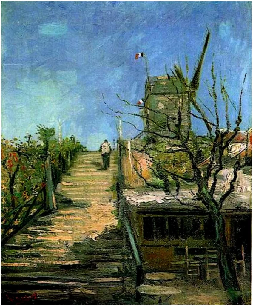 Windmill on Montmartre Van Gogh