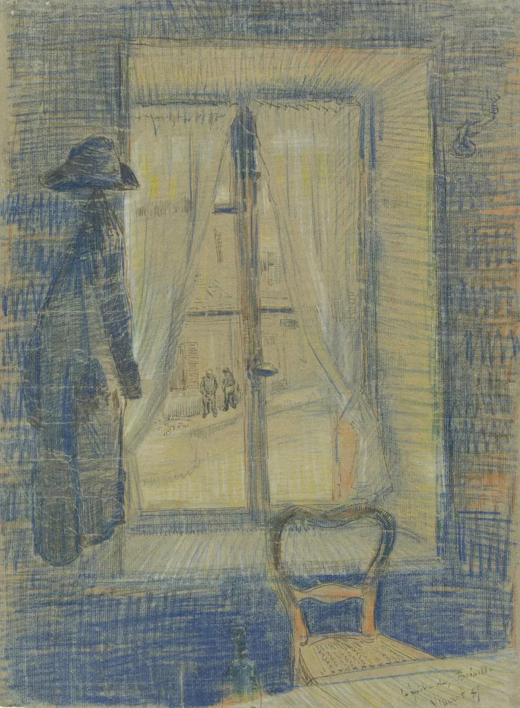 Window in the Bataille Restaurant Van Gogh