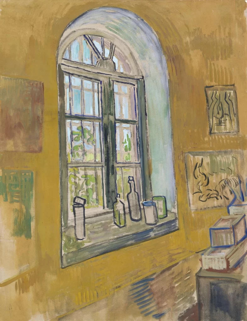 Window in the Studio Van Gogh
