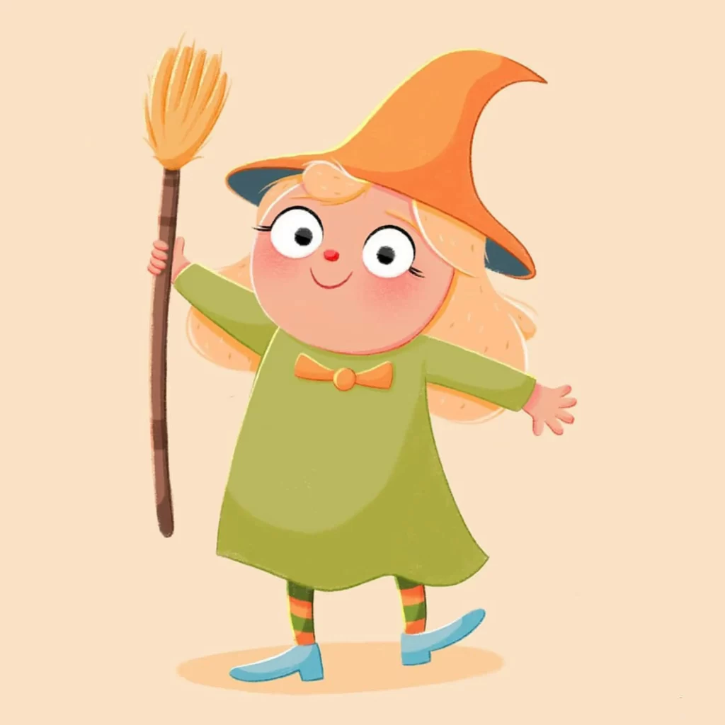 Witch Broomstick Costume Magic Adventure Eleonore Pelluau