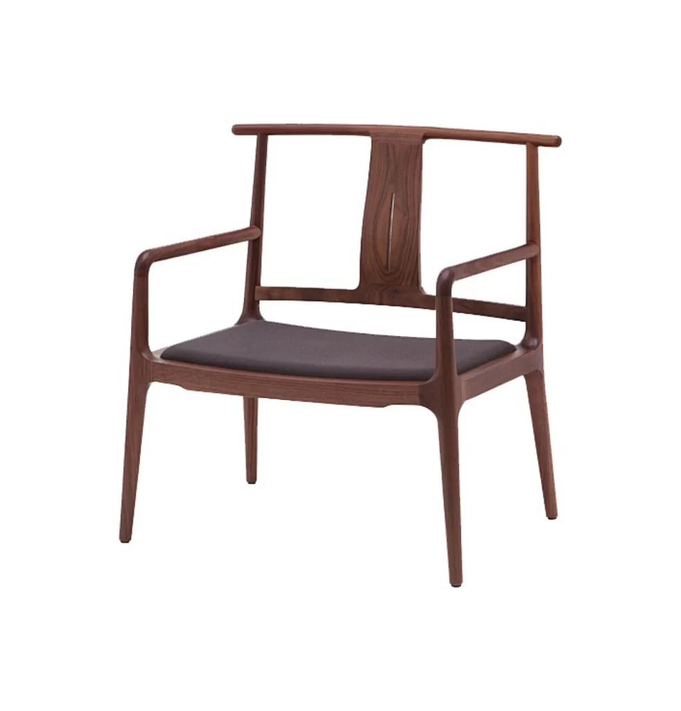 Wood Chair Traditional Chinese Simple Pattern