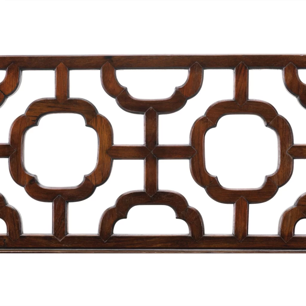 Wooden Altar Table Chinese Traditional Lotus Pattern