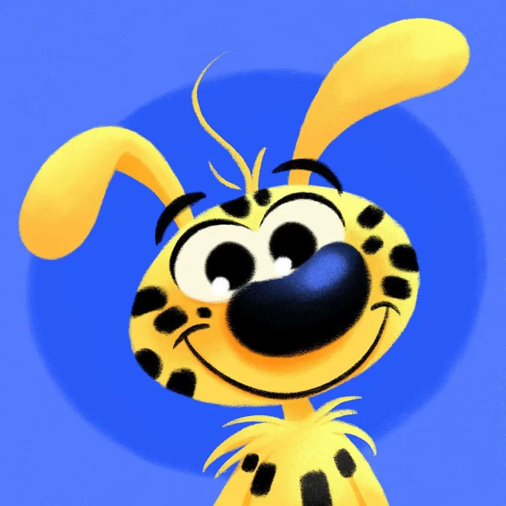 Yellow Animal Spots Ears Nose Eleonore Pelluau