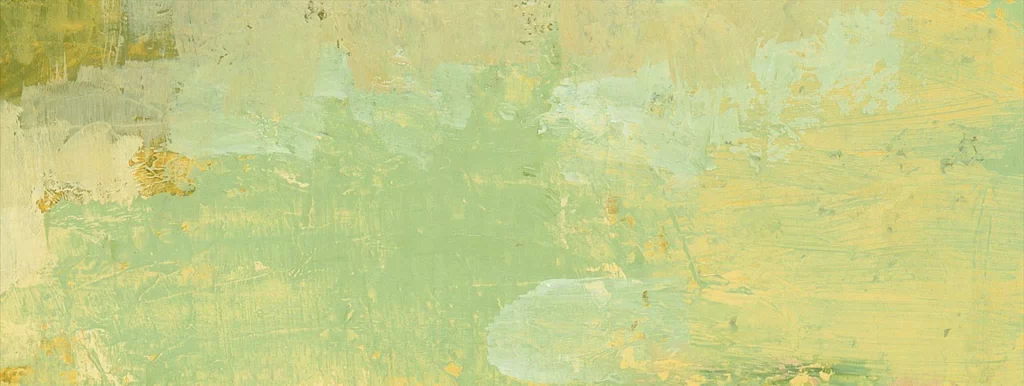 Yellow Green Oil Painting Texture Impasto Brushstrokes Palette Knife neutral Wash