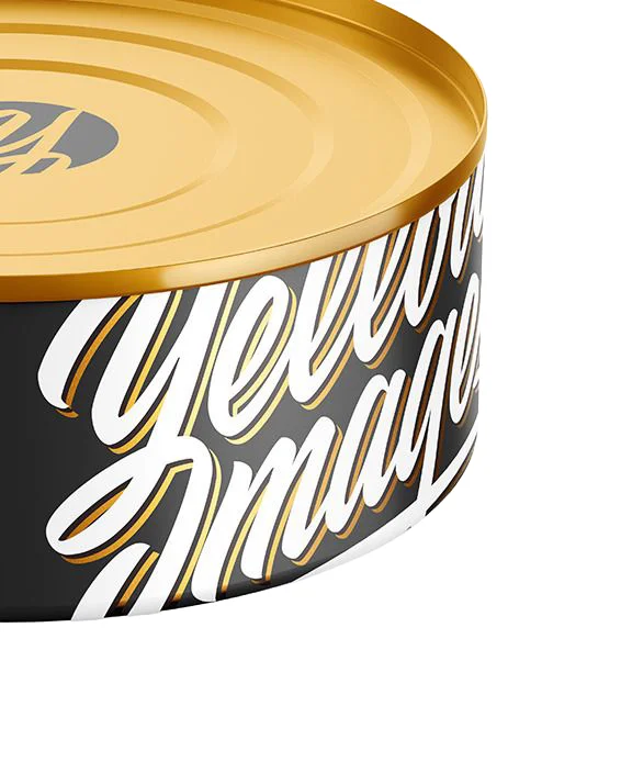 Yellow Images Mockup Gold Black White