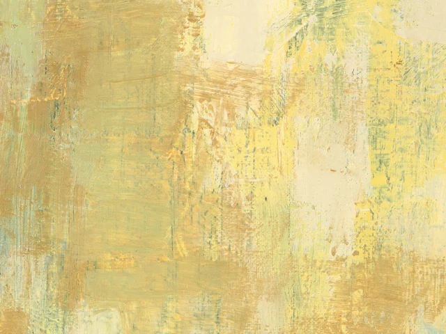 Yellow Impasto Oil Painting Texture Rough neutral Brushstrokes
