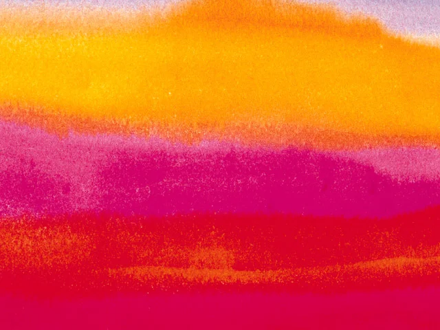 Yellow Magenta Impasto Oil Painting Texture Bold Brushstrokes
