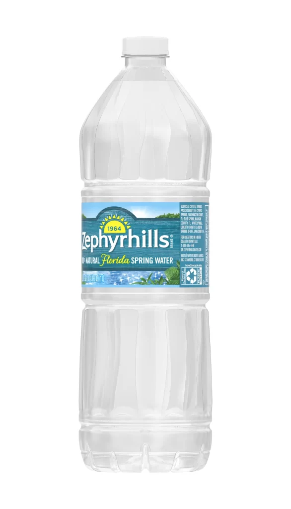 Zephyrhills Spring Water Bottle