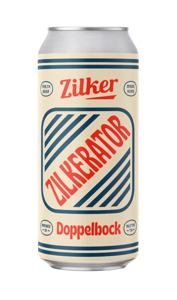 Zilkerator Doppelbock Beer Can
