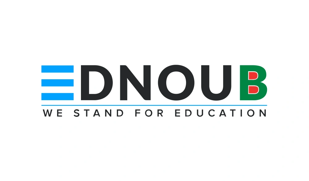 Black EDNOUB Logo