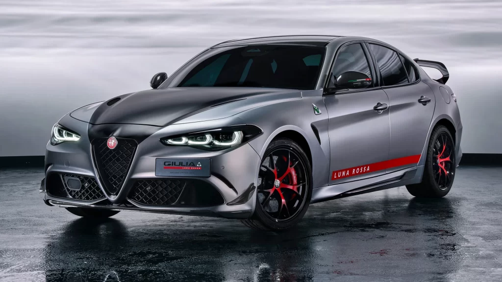 Alfa Romeo Giulia Luna Rossa Car Packaging