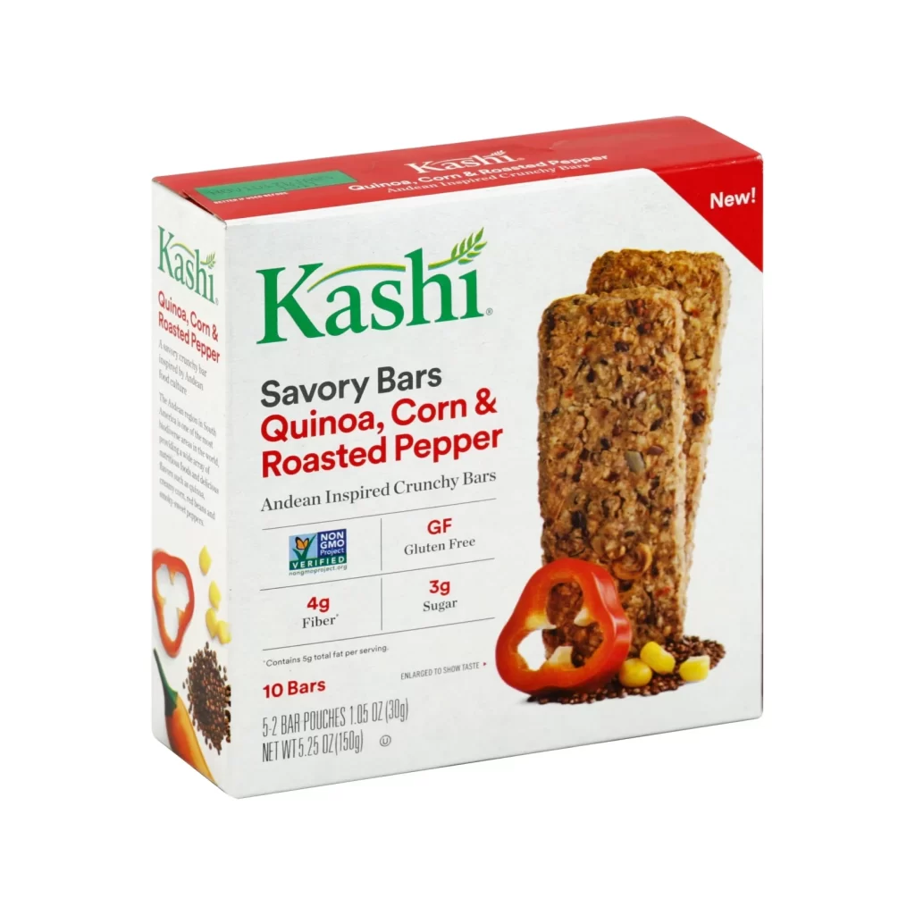 Kashi Savory Bars Quinoa, Corn & Roasted Pepper