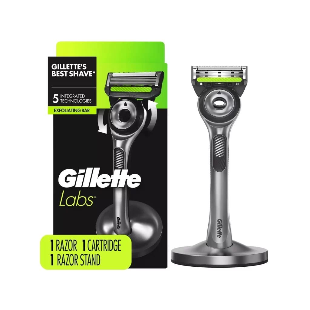 Gillette Labs Exfoliating Bar Razor Kit Packaging