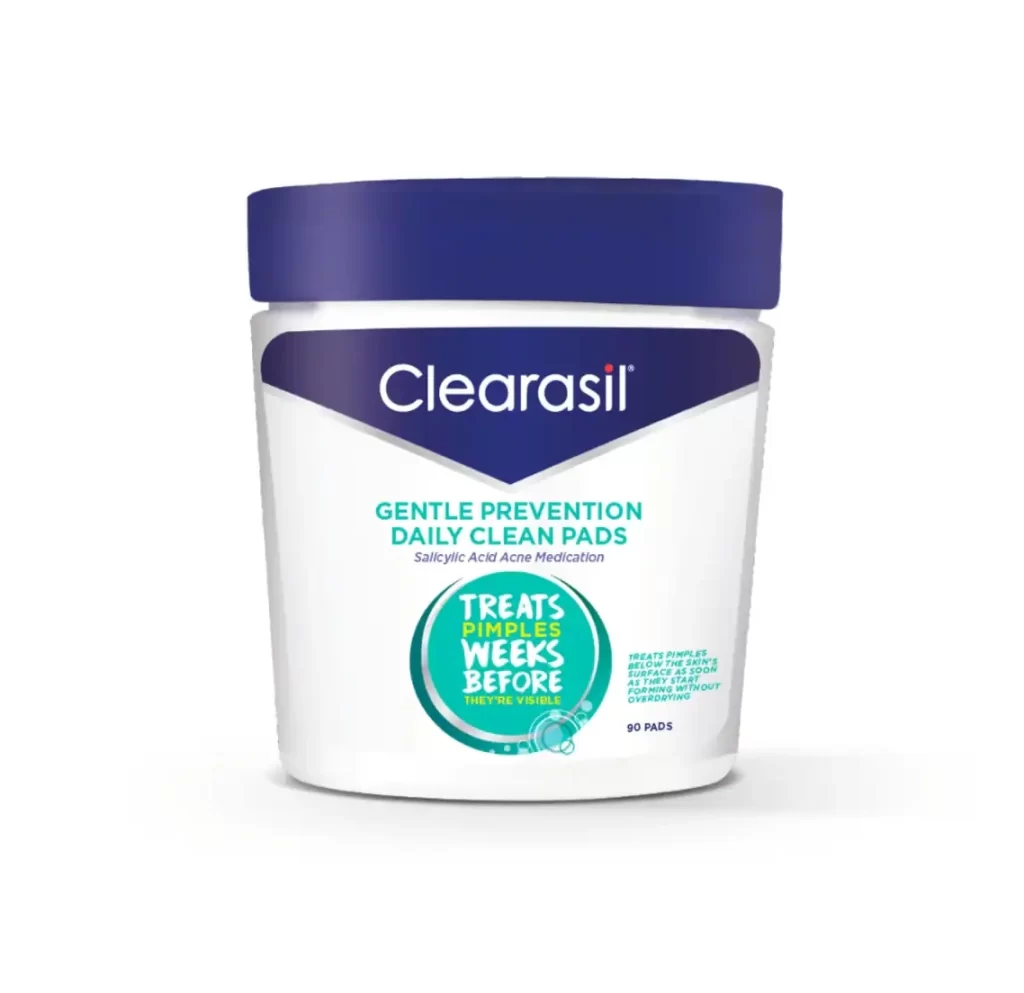 Clearasil Gentle Prevention Daily Clean Pads