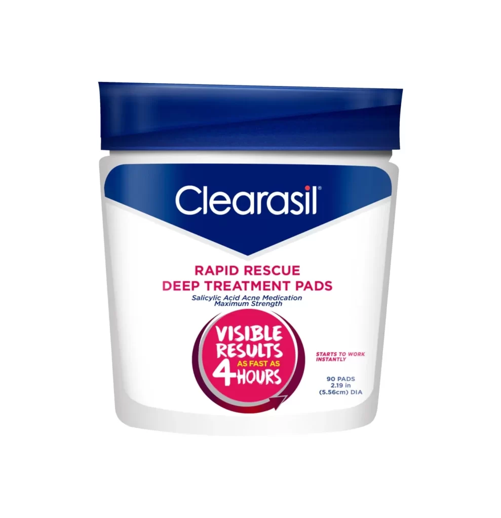 Clearasil Rapid Rescue Deep Treatment Pads