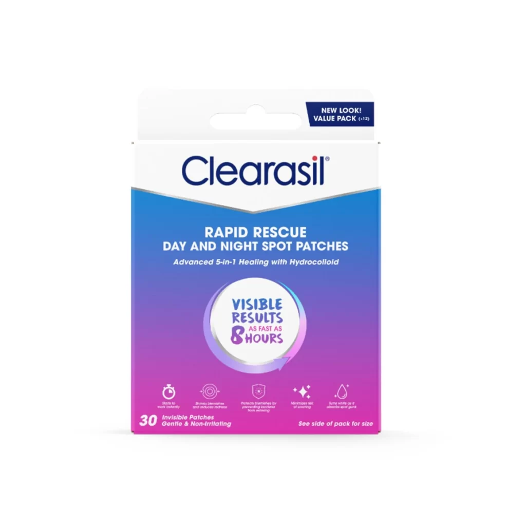Clearasil Rapid Rescue Day and Night Spot Patches