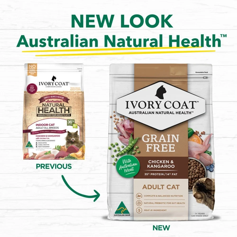 Ivory Coat Cat Food Packaging A