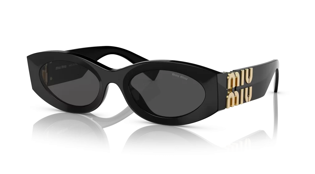 Miu Miu Black Cat Eye Sunglasses Packaging