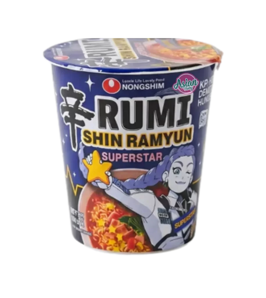 Nongshim Rumi Shin Ramyun Superstar blue instant noodles Packaging