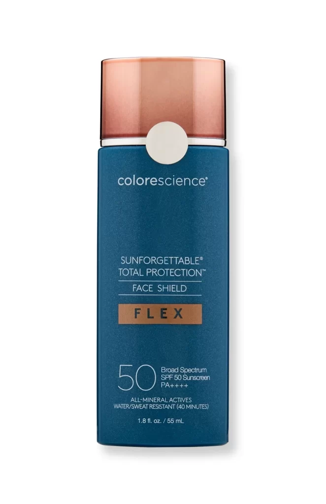 Colorescience Sunforgettable Flex Face Shield Packaging