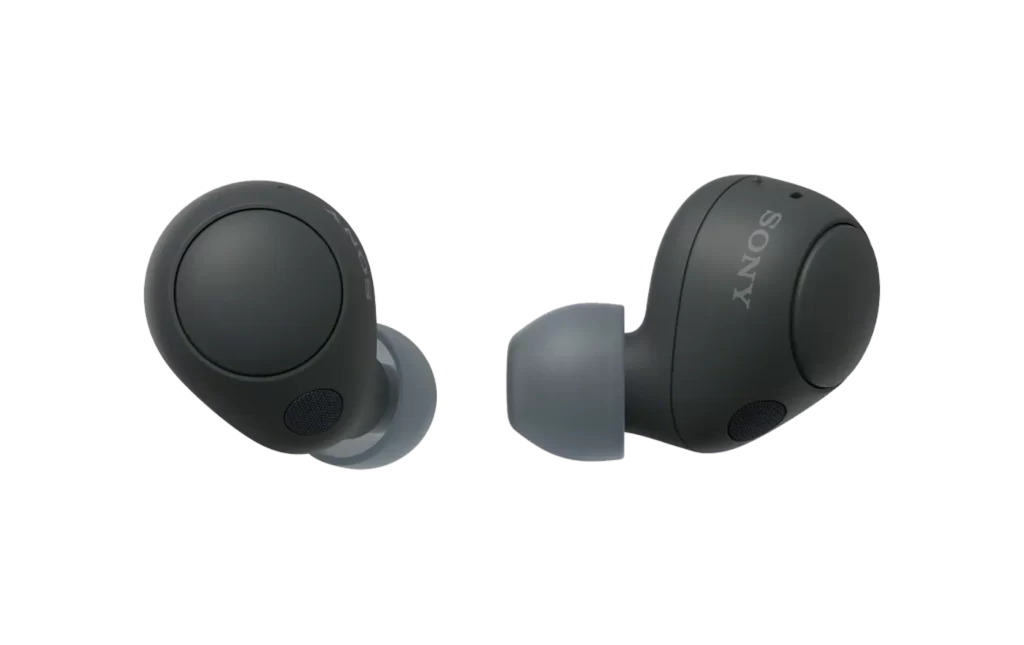 Sony WF-C500 black wireless earbuds Packaging