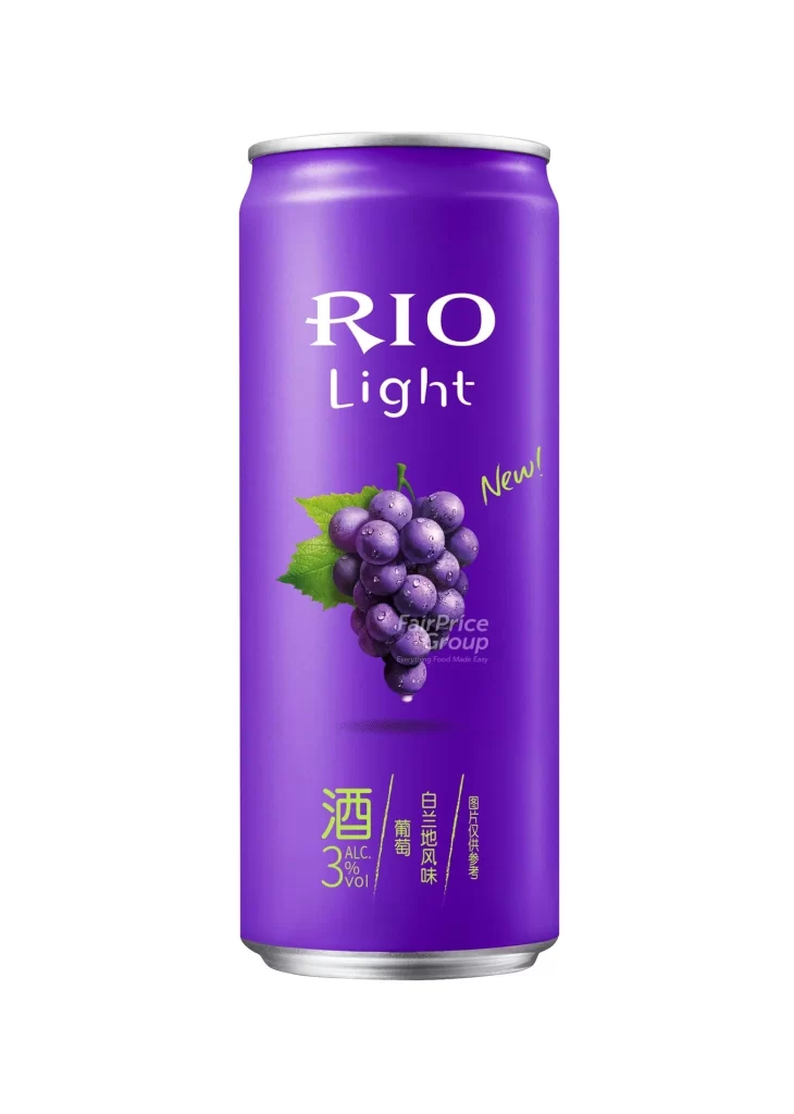 Rio Alcoholic Beverage Can Grape/Brandy Flavor