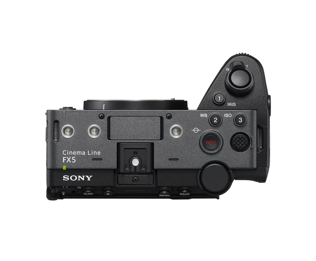 Sony Cinema Line FX5 Black Camera Packaging
