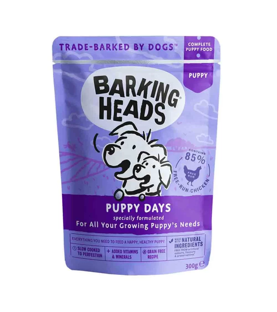 Barking Heads Dog Food Packaging A