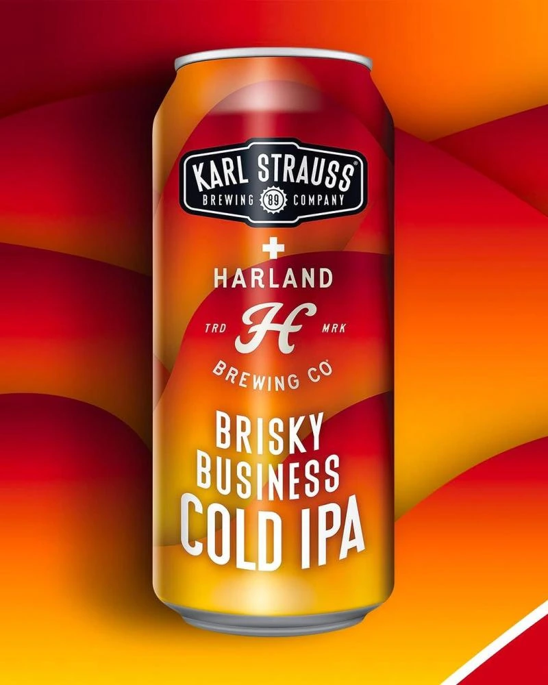 Karl Strauss Brewing Company Brisky Business Cold IPA Can