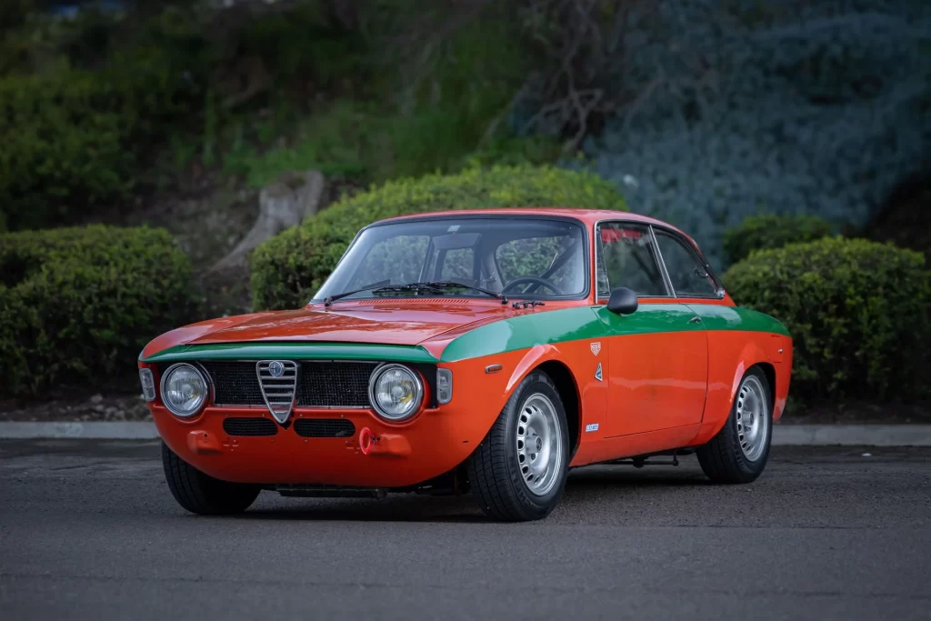 Alfa Romeo Giulia Sprint GTA Orange and green Car Packaging