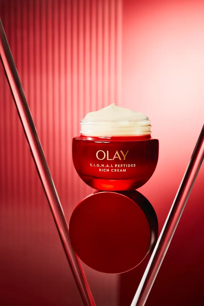 Olay S.I.G.N.A.L Peptides Rich Cream Jar Packaging