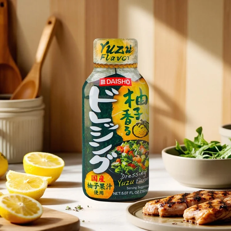 Daisho Yuzu Flavor Dressing Packaging