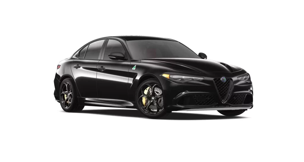 Alfa Romeo Giulia Quadrifoglio Black Car Packaging