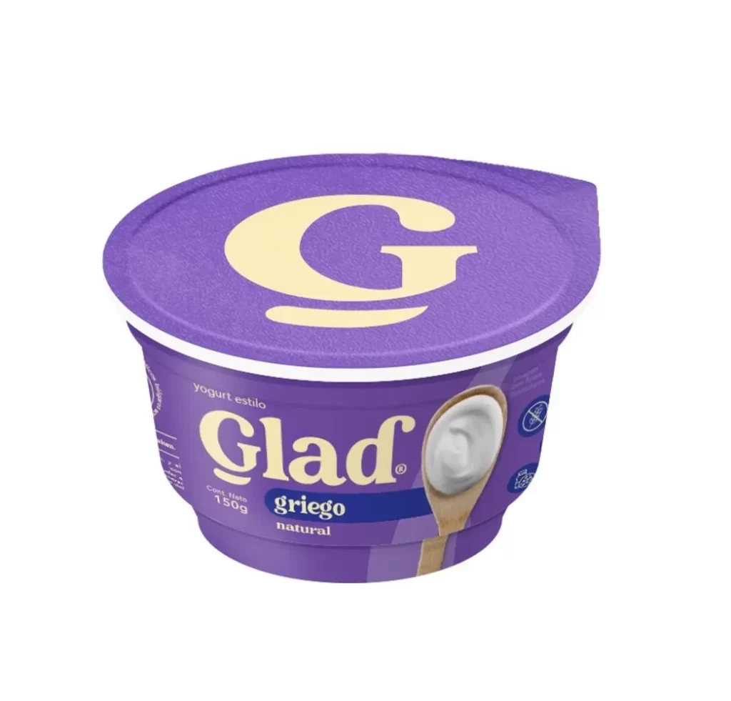 Glad Greek Style Yogurt Single Cup Packaging