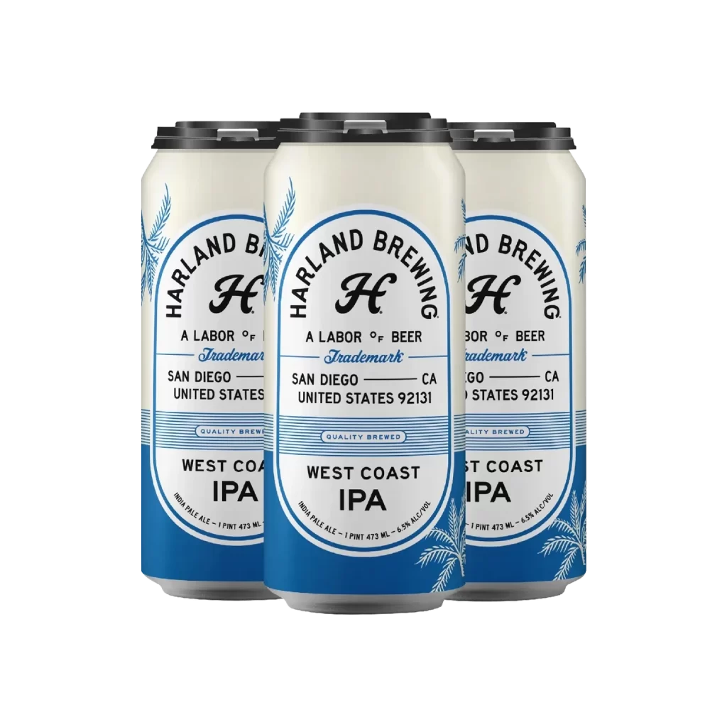 Harland Brewing West Coast IPA Can